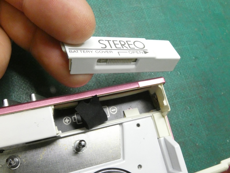 Sony wm-20 ピンク　動作品 + 電池パック Walkman WM-20